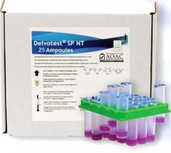 Тест на антибиотики в молоке Дельвотест / "Delvotest ® SP NТ MINI", 25 амп